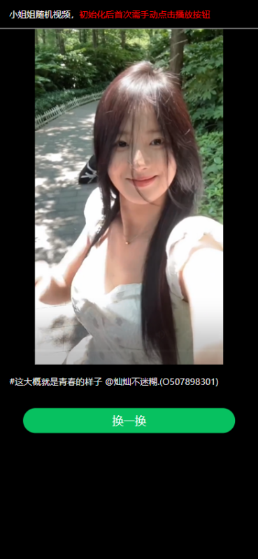 图片[2]-整合小姐姐随机视频-单页面html源码-墨非网