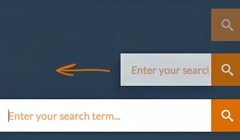 手机端抽屉式搜索框-墨非网