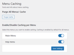 wordpress插件之Menu Caching(菜单缓存)-墨非网