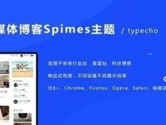 Typecho主题之Spimes主题 X7.5开心免授权-墨非网